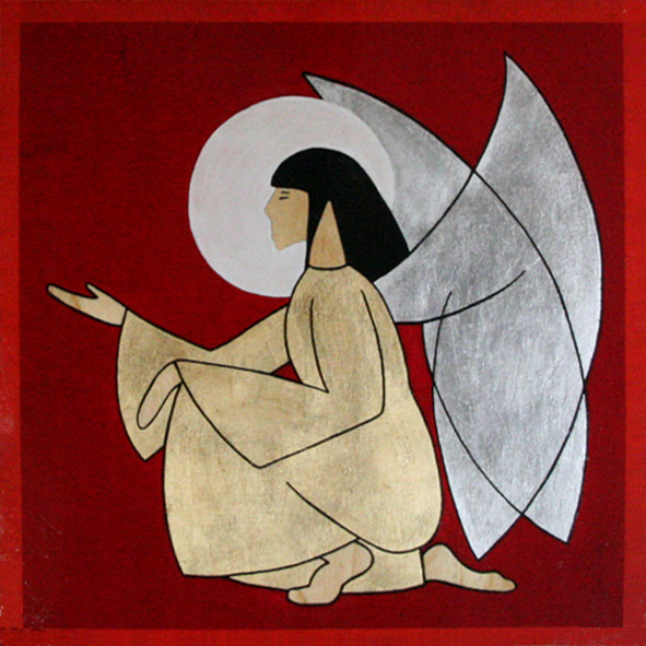 Archanioł Gabriel No9 _Karmazynowy