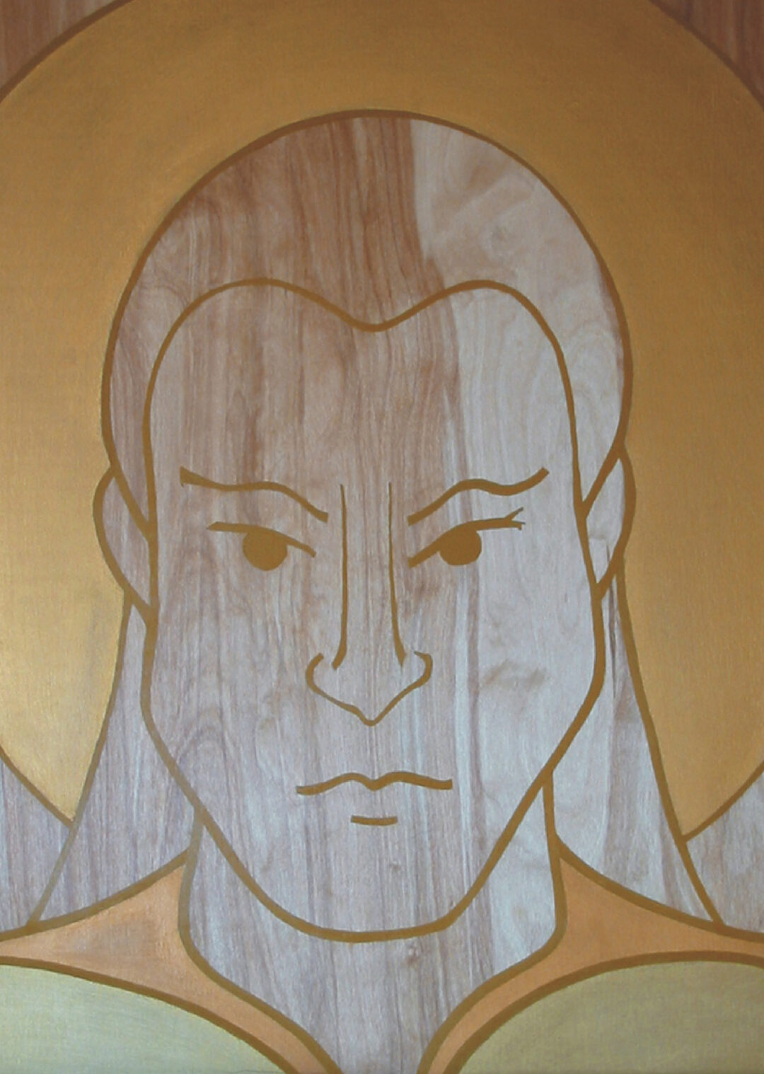 Jan Chrzciciel _złoto